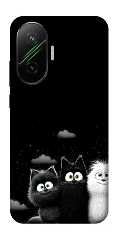 Чохол на Xiaomi Poco F7 Three Cats фото 1 з 1