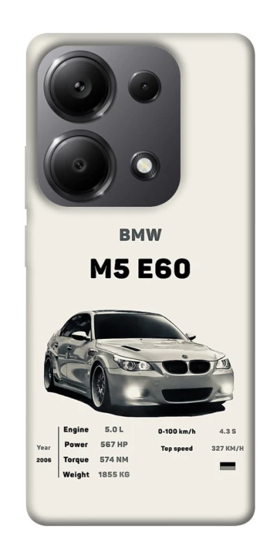 Чехол на Xiaomi Redmi Note 13 Pro 5G BMW M5 E60 фото 1 из 1
