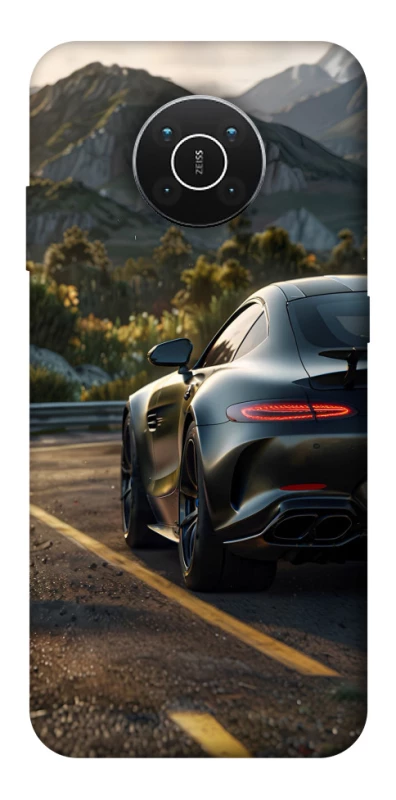 Чехол на Nokia X10 / X20 Car in the mountains фото 1 из 1