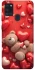Чохол на Samsung Galaxy A21s bear in hearts фото 1 з 1