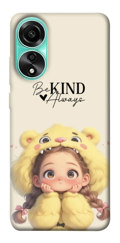 Чехол на Oppo A78 4G Be kind фото 1 из 1