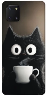 Чехол на Samsung Galaxy Note 10 Lite (A81) morning cat фото 1 из 1