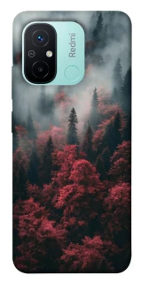 Чехол на Xiaomi Redmi 12C / Poco C55 Red Wood фото 1 из 1