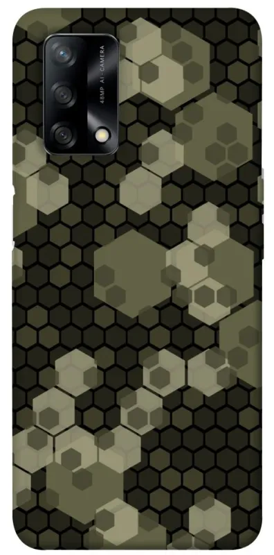 Чехол на Oppo A74 4G Camouflage v9 фото 1 из 1