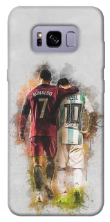 Чохол на Samsung G955 Galaxy S8 Plus Ronaldo та Messi фото 1 з 1