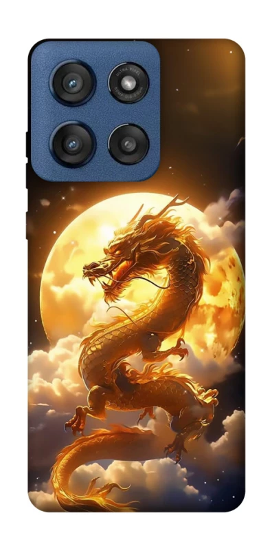 Чехол на Motorola Edge 60 Stylus Golden Dragon фото 1 из 1