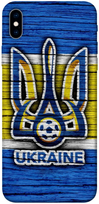 Чохол на Apple iPhone XS Max (6.5") UA-Football ver.1 фото 1 з 1