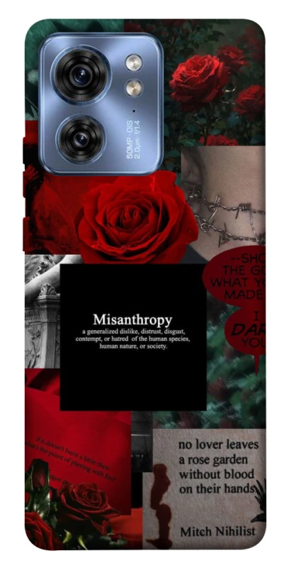 Чохол на Motorola Edge 40 Misanthropy фото 1 з 1