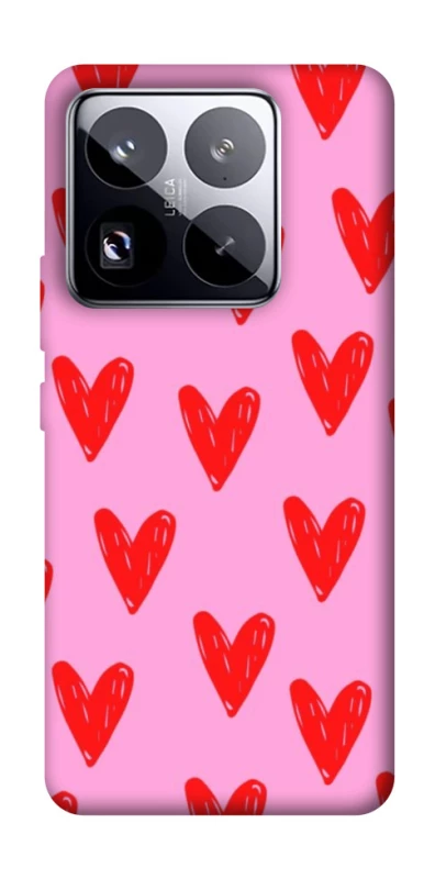 Чохол на Xiaomi 15 Pro Red hearts 2 фото 1 з 1