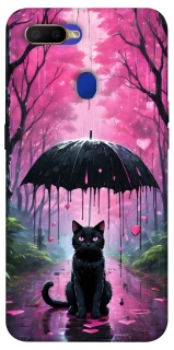 Чохол на Oppo A5s Black cat фото 1 з 1