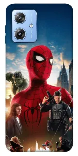 Чехол на Motorola Moto G84 Spider Man ver.2 фото 1 из 1