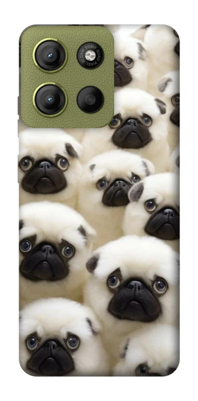Чохол на Motorola Moto G15 4G Doggy Pug Love фото 1 з 1