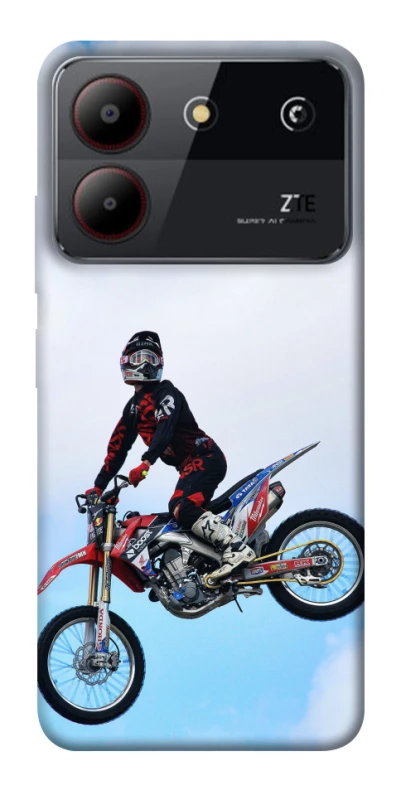 Чехол на ZTE Blade A54 4G Мотокросс фото 1 из 1