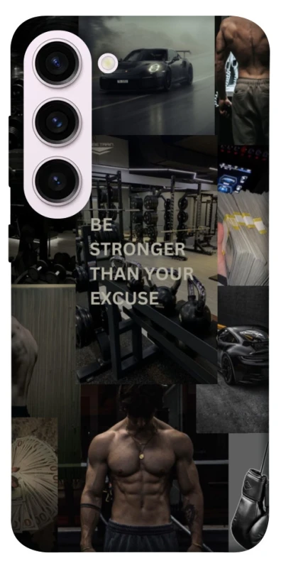 Чехол на Samsung Galaxy S23+ Be stronger фото 1 из 1