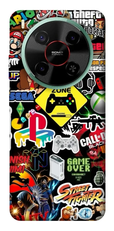 Чохол на ZTE Nubia V70 Max Gamer Zone фото 1 з 1
