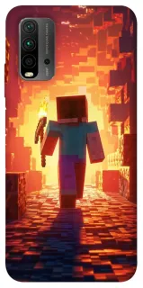 Чохол на Xiaomi Redmi 9T Minecraft adventure фото 1 з 1