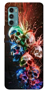 Чохол на Motorola Moto G60 Skulls фото 1 з 1