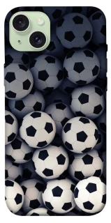 Чохол на Apple iPhone 15 Plus (6.7") Футбольні м'ячи фото 1 з 1
