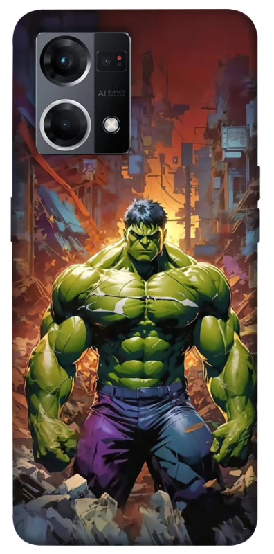 Чехол на Oppo Reno 7 4G Hulk фото 1 из 1