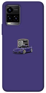 Чехол на Vivo Y21 / Y33s Porsche purple фото 1 из 1
