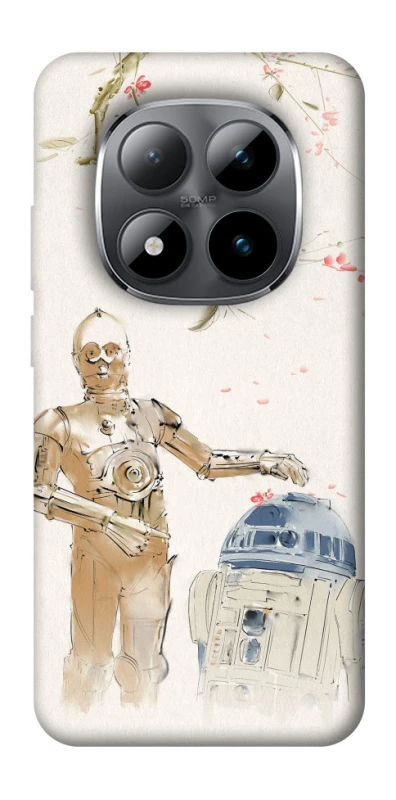 Чохол на Xiaomi Redmi Note 15 Pro 5G Star Wars robots фото 1 з 1