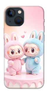 Чехол на Apple iPhone 13 mini (5.4") Labubu Twins фото 1 из 1