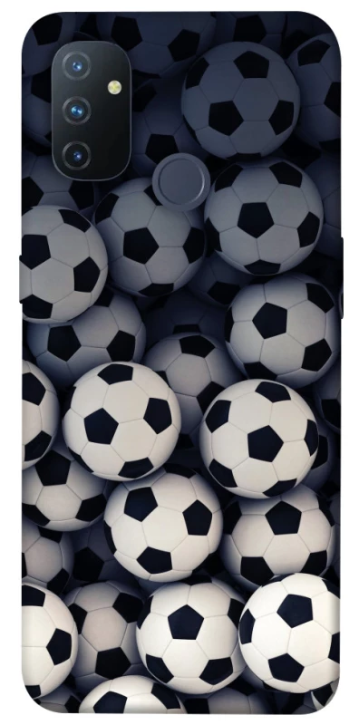 Чохол на OnePlus Nord N100 Футбольні м'ячи фото 1 з 1