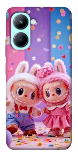 Чехол на Realme C33 Labubu twins ver.3 фото 1 из 1