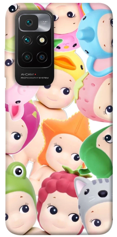 Чохол на Xiaomi Redmi 10 Fruit-Zoo Kaleidoscope фото 1 з 1