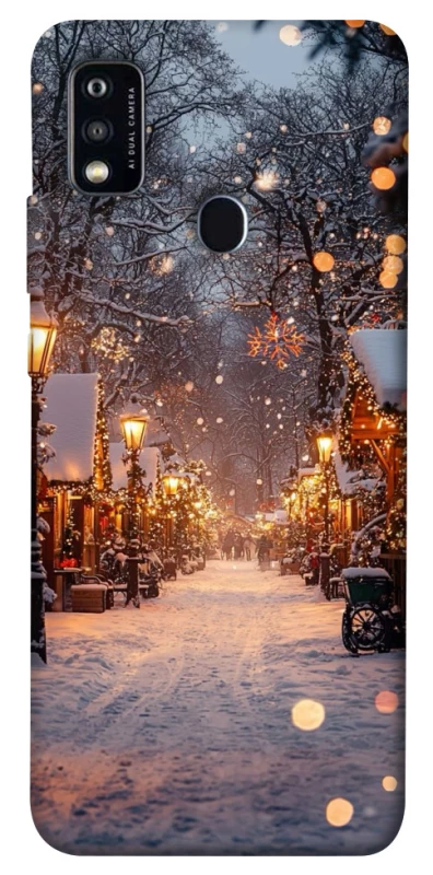 Чохол на ZTE Blade A51 Новорічний v50 фото 1 з 1