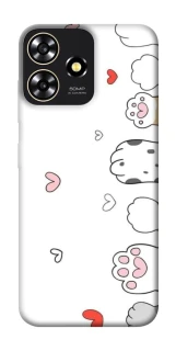 Чехол на ZTE Blade A73 4G Paws фото 1 из 1