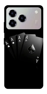 Чохол на ZTE Blade A76 Black Cards фото 1 з 1