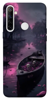 Чохол на Realme 6i Boat and flamingo фото 1 з 1