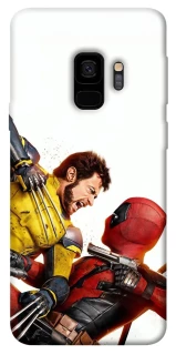 Чехол на Samsung Galaxy S9 Deadpool and Wolverine фото 1 из 1