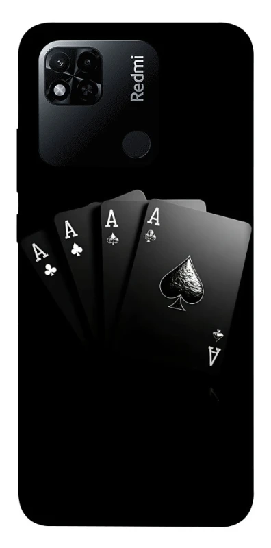 Чохол на Xiaomi Redmi 10A Black Cards фото 1 з 1