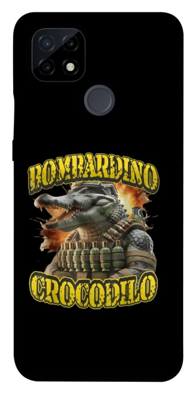 Чехол на Realme C21 Bombardino Crocodilo фото 1 из 1