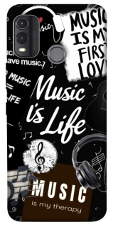 Чехол на Nokia G11 Plus Music is Life фото 1 из 1