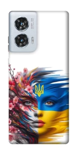 Чохол на Motorola Edge 50 Fusion Flowering Ukraine фото 1 з 1