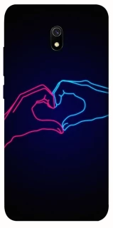 Чехол на Xiaomi Redmi 8a Neon love фото 1 из 1