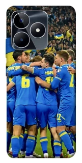 Чехол на Realme C53 Сборная Украины v3 фото 1 из 1