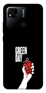Чехол на Xiaomi Redmi 10A Green Day logo фото 1 Чехол на Xiaomi Redmi 10A Green Day logo фото 1 из 1
