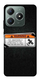 Чохол на Realme C61 Warning фото 1 з 1