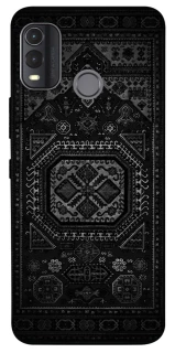 Чехол на Nokia G11 Plus Черный ковер фото 1 из 1