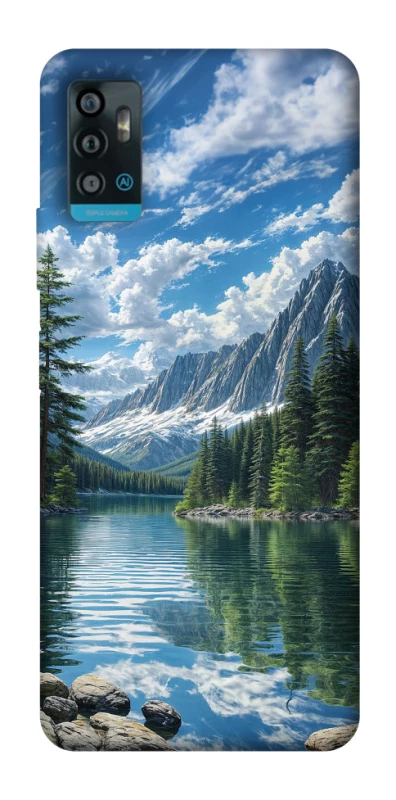 Чехол на ZTE Blade A71 River in the mountains фото 1 из 1