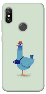 Чохол на Xiaomi Redmi Note 6 Pro Голуб-детектив фото 1 з 1