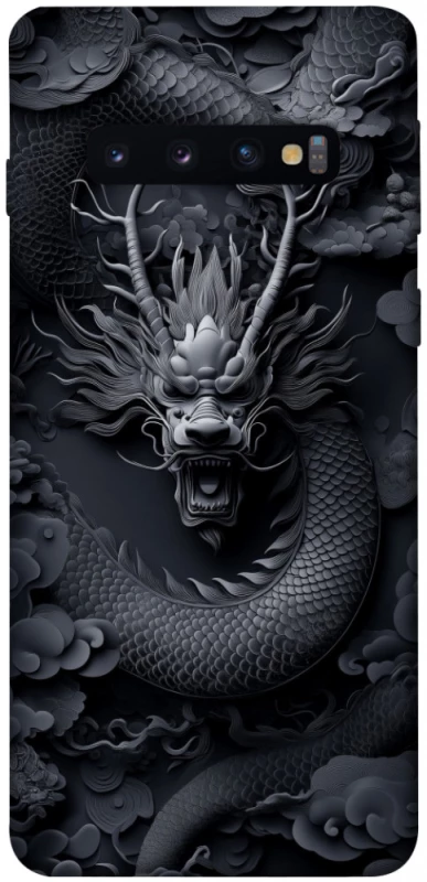 Чохол на Samsung Galaxy S10 black dragon фото 1 з 1