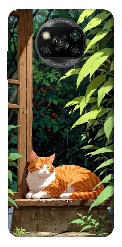 Чохол на Xiaomi Poco X3 NFC / Poco X3 Pro red cat фото 1 з 1