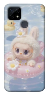 Чехол на Realme C21Y Labubu swimming фото 1 из 1