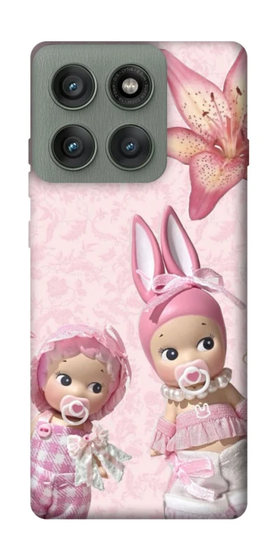 Чехол на Motorola Edge 60 Pro Vintage Blossom Twins фото 1 из 1