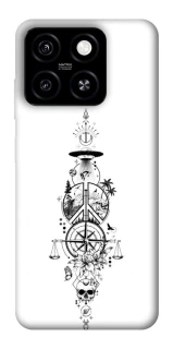 Чехол на ZTE Blade A55 4G Tattoo ver.7 фото 1 из 1